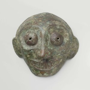 Kinesisk bronsemaske, ca. 1100-800 f.Kr. (bronse)
